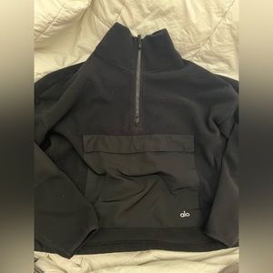 Alo fleece 3/4 zip!🖤✨